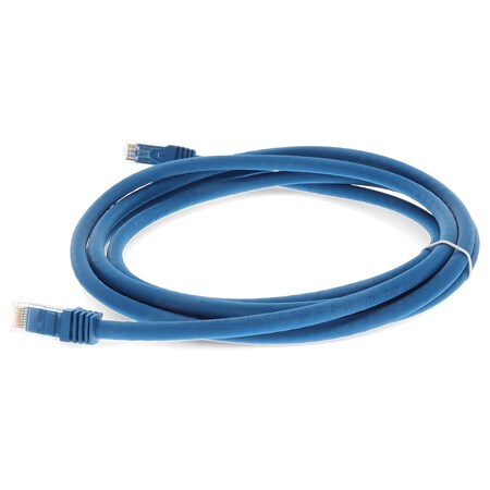 Add-On 25PK  2FT RJ-45 M/M CAT6A BLUE PATCH CBL, 25PK ADD-2FCAT6A-BE-25PK